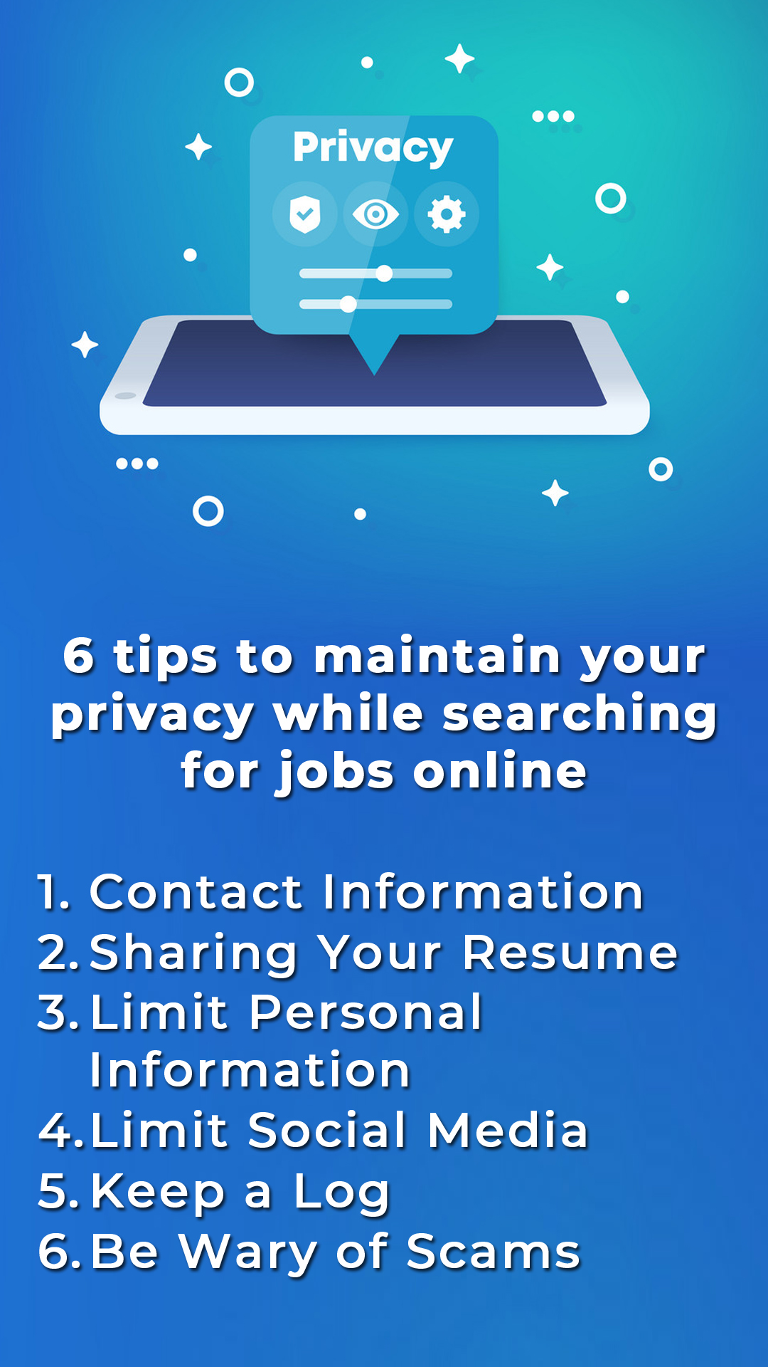 6 Tips To Maintain Your Privacy While Searching For Jobs Online