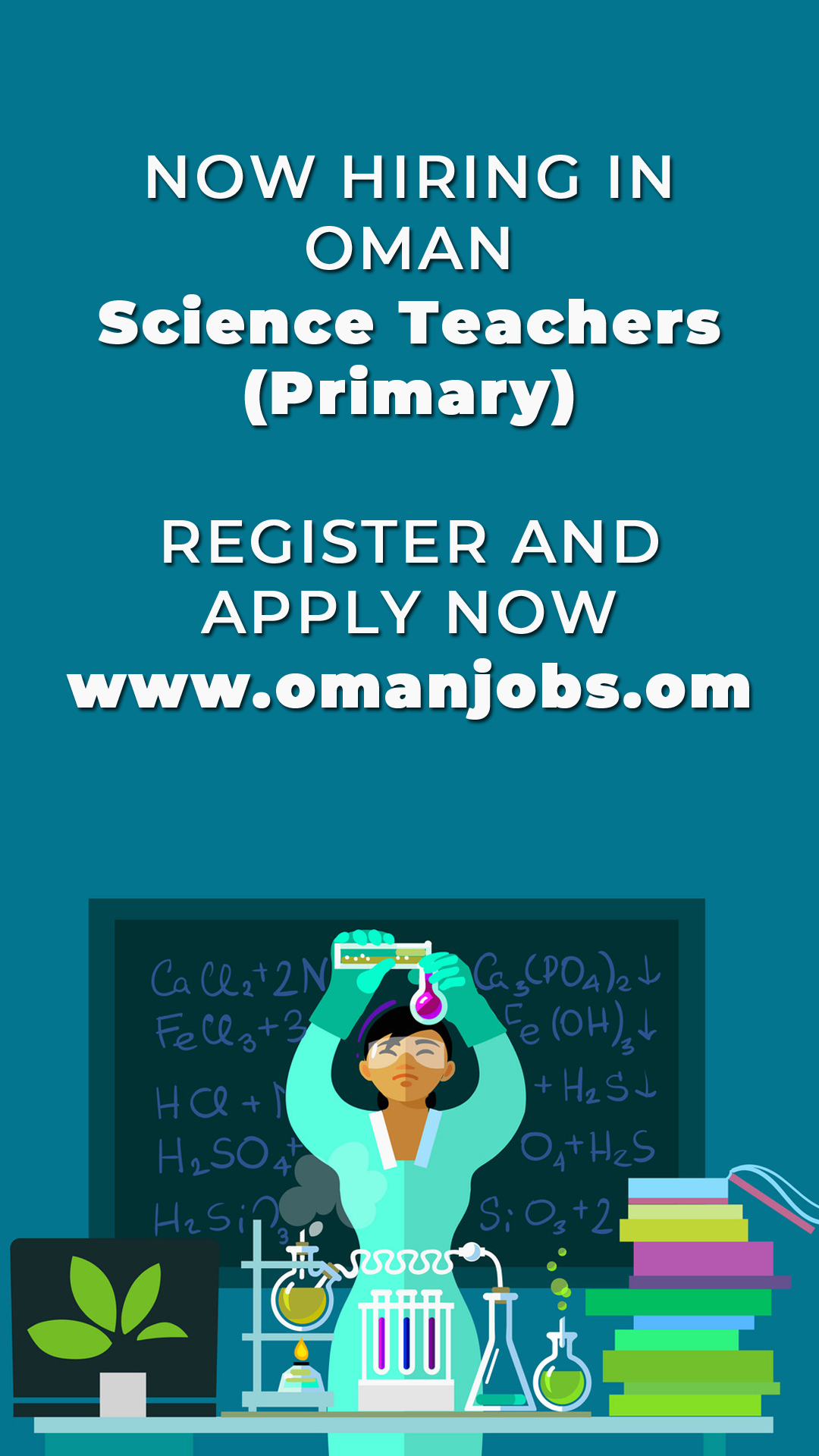 Hiring Science Teachers (Primary)