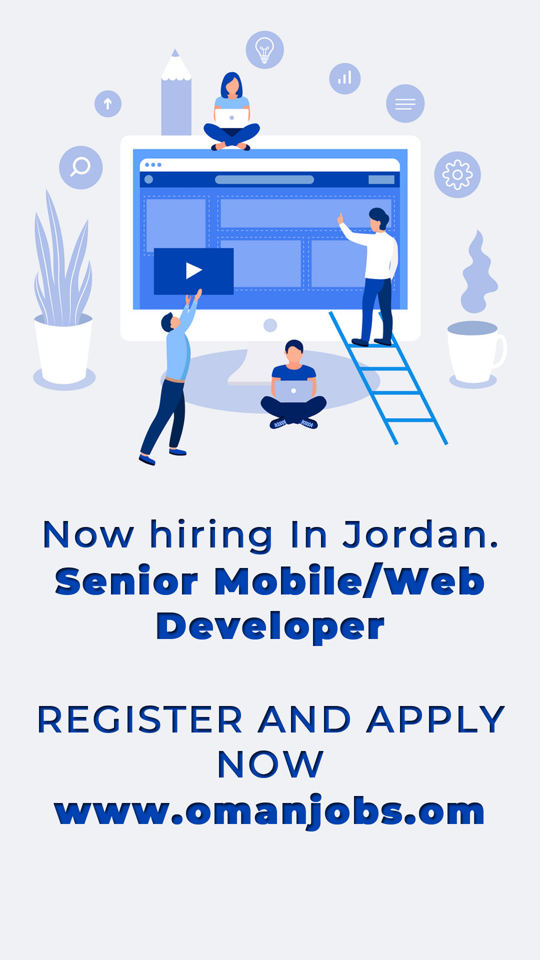 Hiring Senior Mobile/Web Developer 