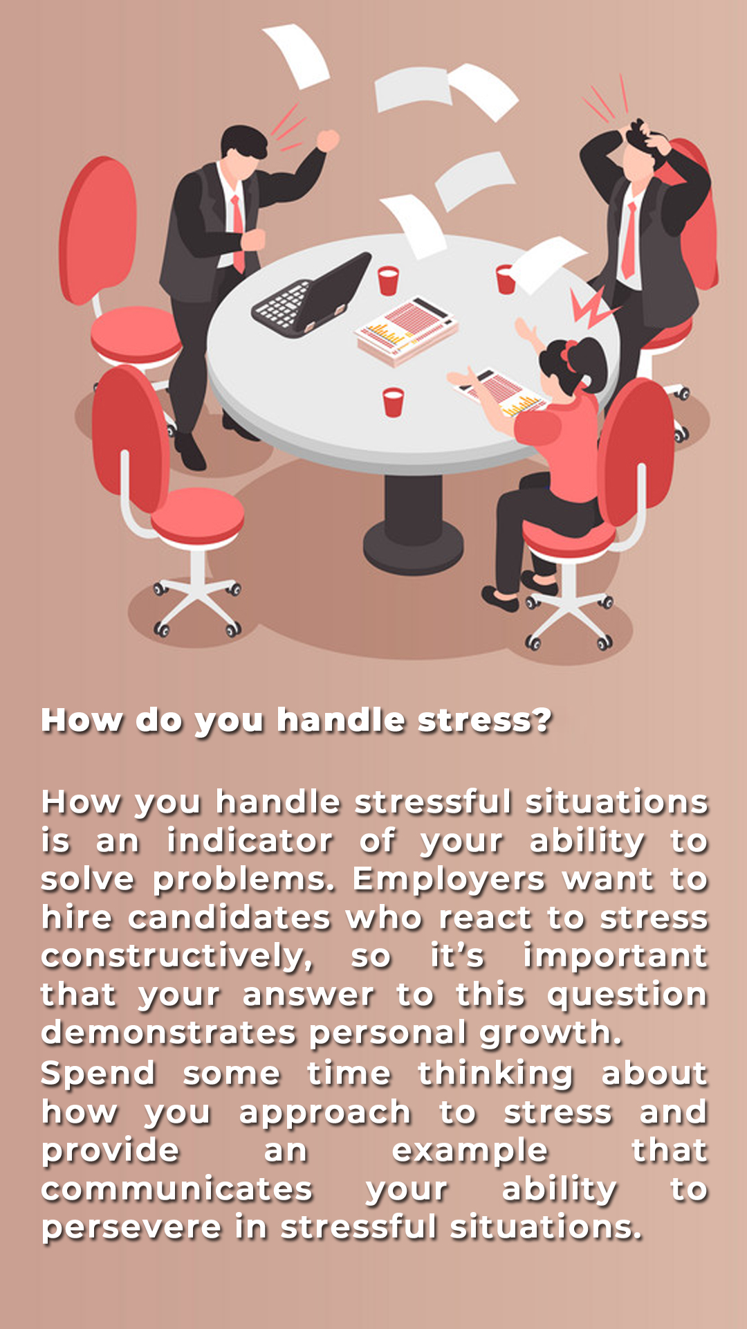 How do you handle stress?